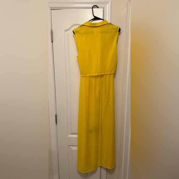 Yellow thin drape - Picture 4 of 8